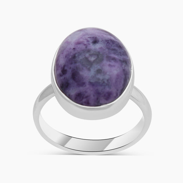 925 Silver Morado Opal Rings