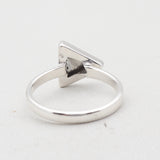 Meteorite Silver Ring