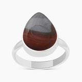 Polychrome Jasper Silver Rings