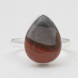 Polychrome Jasper Silver Rings