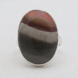 Polychrome Jasper Silver Rings