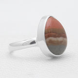 Polychrome Jasper Silver Rings
