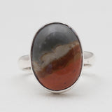 Polychrome Jasper Silver Rings
