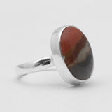 Polychrome Jasper Silver Rings