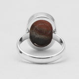 Polychrome Jasper Silver Rings
