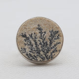 Russian Dendritic Silver Rings