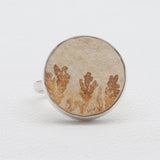 Russian Dendritic Opal Silver Rings
