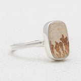 Russian Dendritic Silver Rings