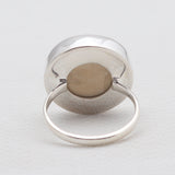 Russian Dendritic Opal Silver Rings
