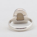 Russian Dendritic Opal Silver Rings