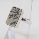 Russian Dendritic Silver Rings