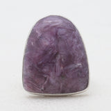 925 Sterling Silver Charoite Rings