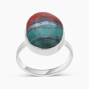 Sonora Sunrise Jasper Silver Rings