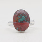 Sonora Sunrise Jasper Silver Rings