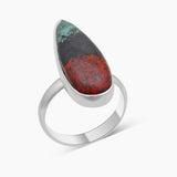 Sonora Sunrise Jasper Silver Ring