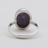 Charoite Silver Rings