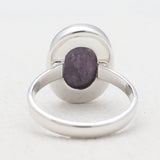 925 Sterling Silver Charoite Rings