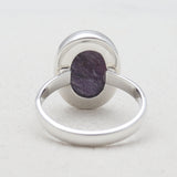 925 Sterling Silver Charoite Rings