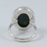 Chrysocolla Gemstone Sterling Silver Ring