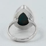 Chrysocolla Gemstone Sterling Silver Ring