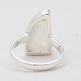 925 Sterling Silver Rainbow Moonstone Rings