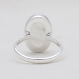 Rainbow Moonstone Sterling Silver Rings