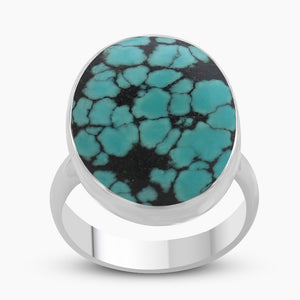 Tibetan Turquoise Sterling Silver Rings