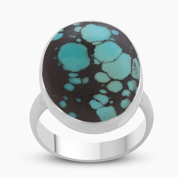 Tibetan Turquoise Sterling Silver Rings