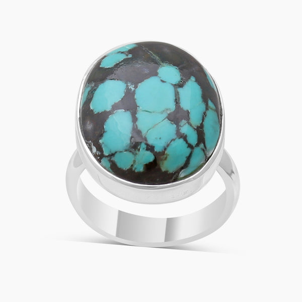 Tibetan Turquoise Sterling Silver Rings