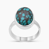 Tibetan Turquoise Sterling Silver Rings