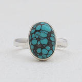 Tibetan Turquoise Sterling Silver Rings