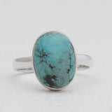 Tibetan Turquoise Sterling Silver Rings