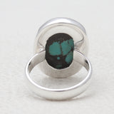 Tibetan Turquoise Sterling Silver Rings