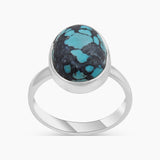 Tibetan Turquoise Sterling Silver Rings