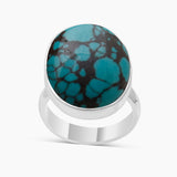 Tibetan Turquoise Silver Rings