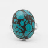 Tibetan Turquoise Silver Rings