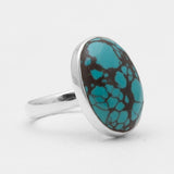 Tibetan Turquoise Silver Rings