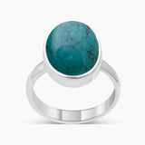 Tibetan Turquoise Silver Rings