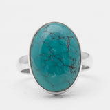 Tibetan Turquoise Silver Rings