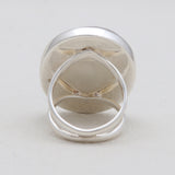 Iolite Sunstone Silver Rings