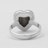 Abalone Shell Silver Rings