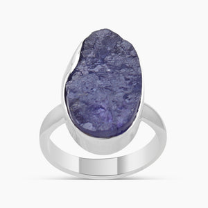 Tanzanite Silver Rings