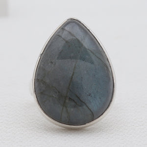 925 Sterling Silver Labradorite Rings