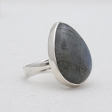 925 Sterling Silver Labradorite Rings