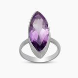 925 Sterling Silver Amethyst Rings