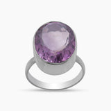 925 Sterling Silver Amethyst Rings