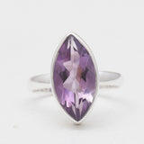 925 Sterling Silver Amethyst Rings