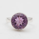 925 Sterling Silver Amethyst Rings