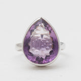 925 Sterling Silver Amethyst Rings