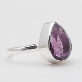 925 Sterling Silver Amethyst Rings